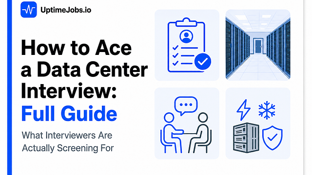 How to Ace a Data Center Interview: Full Guide