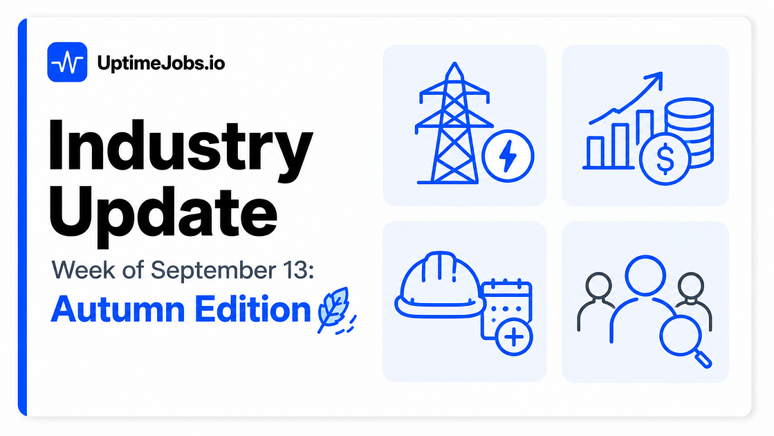 Industry Update: Autumn Edition - September 13th