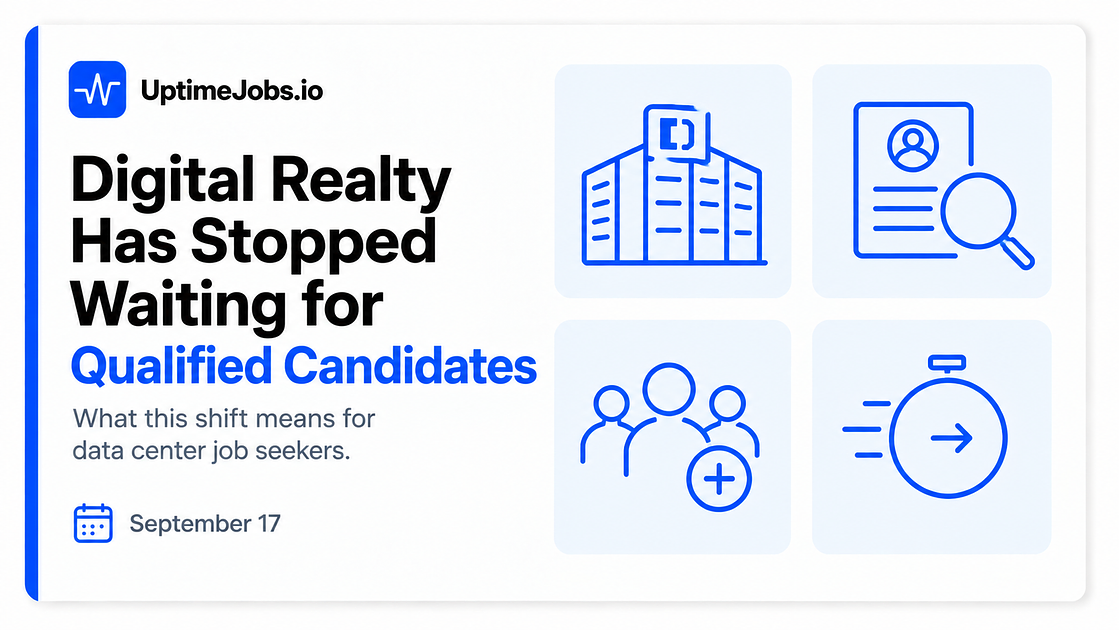 Digital Realty Has Stopped Waiting for Qualified Candidates