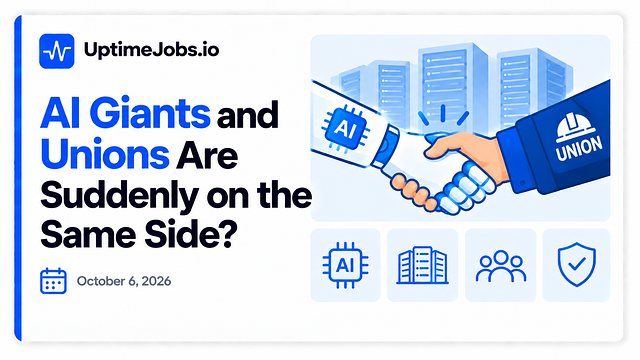 AI Giants and Unions Are Suddenly on the Same Side. Here's What That Means for Your Job.